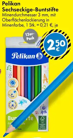 TEDi Pelikan Sechseckige-Buntstifte Angebot