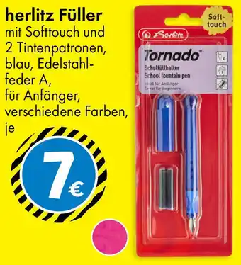 TEDi herlitz Füller Angebot