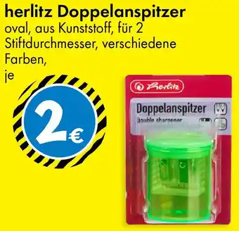 TEDi herlitz Doppelanspitzer Angebot