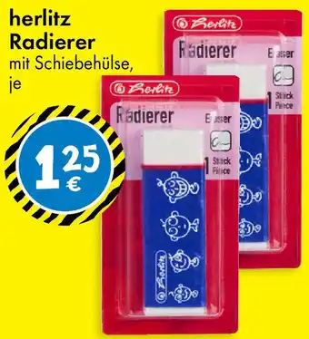 TEDi herlitz Radierer Angebot