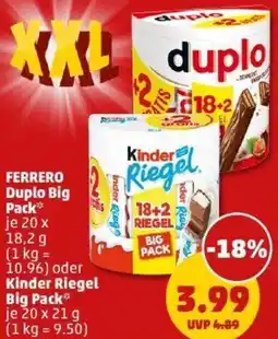 PENNY FERRERO Duplo Big Pack Angebot
