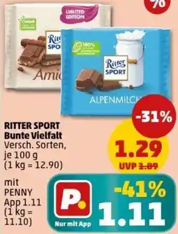 PENNY RITTER SPORT Bunte Vielfalt Angebot