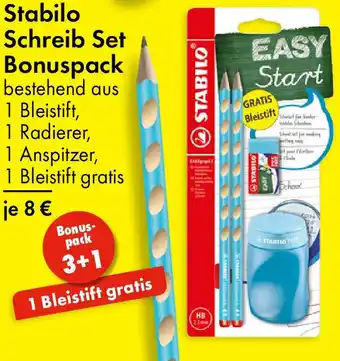 TEDi Stabilo Schreib Set Bonuspack Angebot