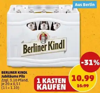 PENNY BERLINER KINDL Jubiläums Pils Angebot