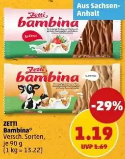 PENNY ZETTI Bambina Angebot
