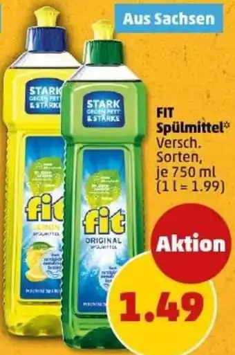 PENNY FIT Spülmittel Angebot