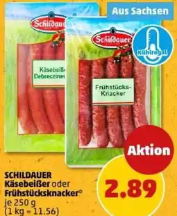 PENNY SCHILDAUER Käsebeißer oder Frühstücksknacker Angebot