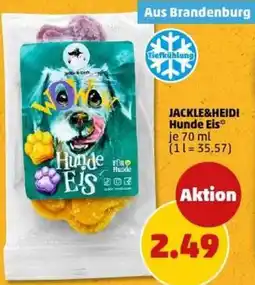 PENNY JACKLE&HEIDI Hunde Eis Angebot