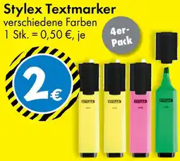 TEDi Stylex Textmarker Angebot