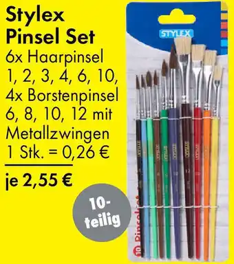 TEDi Stylex Pinsel Set Angebot