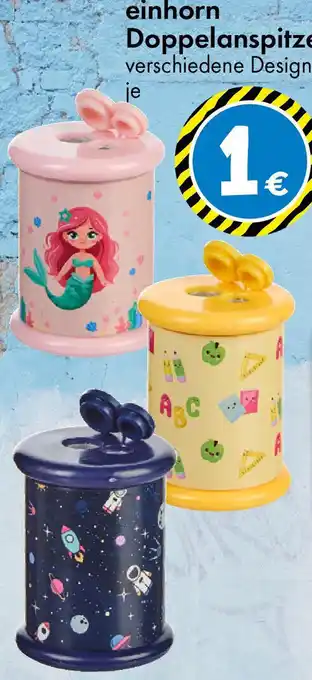 TEDi einhorn Doppelanspitzer Angebot