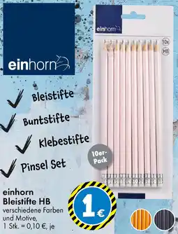TEDi einhorn Bleistifte HB Angebot