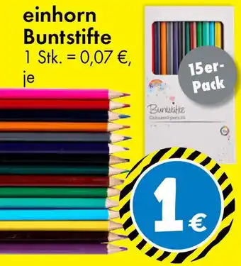 TEDi einhorn Buntstifte Angebot