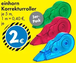 TEDi einhorn Korrekturroller Angebot