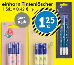 TEDi einhorn Tintenlöscher Angebot