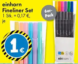 TEDi einhorn Fineliner Set Angebot