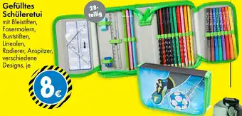 TEDi Gefülltes Schüleretui Angebot
