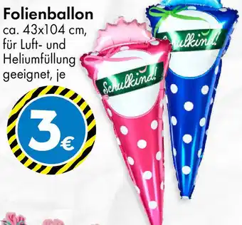 TEDi Folienballon Angebot