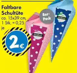 TEDi Faltbare Schultüte Angebot