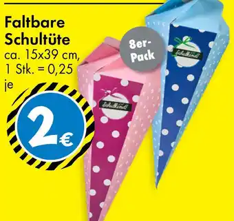 TEDi Faltbare Schultüte Angebot