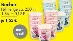 TEDi Becher Angebot