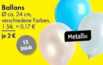 TEDi Ballons Angebot