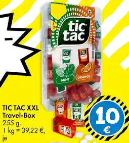TEDi TIC TAC XXL Travel-Box Angebot