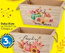 TEDi Deko-Kiste Angebot