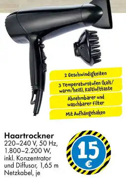 TEDi Haartrockner Angebot