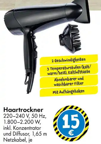 TEDi Haartrockner Angebot