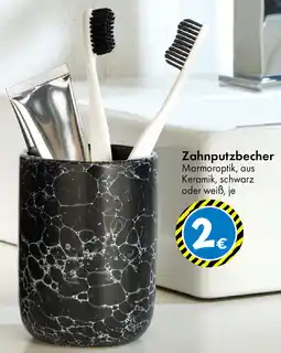 TEDi Zahnputzbecher Angebot