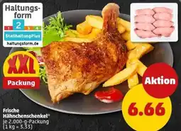 PENNY Frische Hähnchenschenkel Angebot