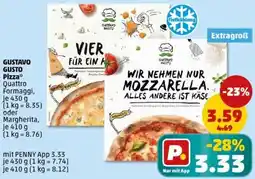 PENNY GUSTAVO GUSTO Pizza Angebot