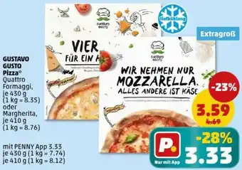 PENNY GUSTAVO GUSTO Pizza Angebot