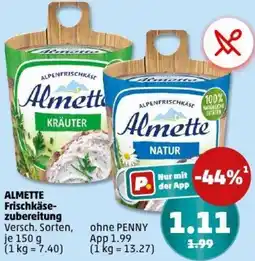 PENNY ALMETTE Frischkäsezubereitung Angebot