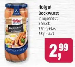 Markant Hofgut Bockwurst Angebot