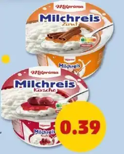 PENNY MILPRIMA Milchreis Angebot
