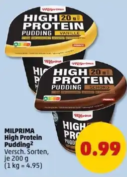 PENNY MILPRIMA High Protein Pudding Angebot