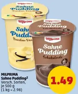 PENNY MILPRIMA Sahne Pudding Angebot