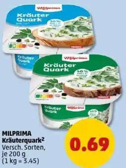 PENNY MILPRIMA Kräuterquark Angebot