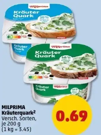 PENNY MILPRIMA Kräuterquark Angebot