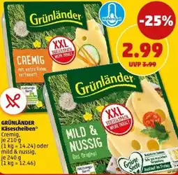 PENNY GRÜNLÄNDER Käsescheiben Angebot