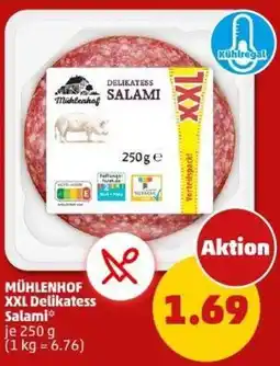 PENNY MÜHLENHOF XXL Delikatess Salami Angebot