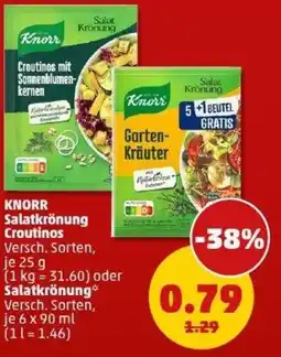 PENNY KNORR Salatkrönung Croutinos oder Salatkrönung Angebot