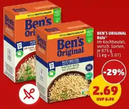 PENNY BEN'S ORIGINAL Reis Angebot