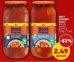 PENNY BEN'S ORIGINAL Sauce Angebot