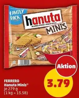 PENNY FERRERO Hanuta Minis Angebot
