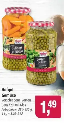 Markant Hofgut Gemüse Angebot