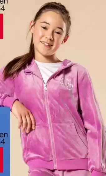 Woolworth Mätchen-Veloursjacke Young Idols Angebot