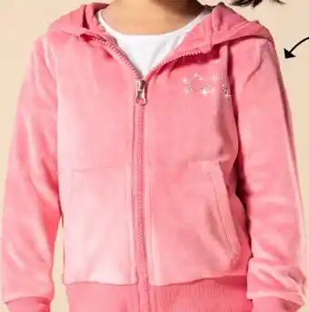 Woolworth Infinity Kids Kinder Veloursjacke Angebot